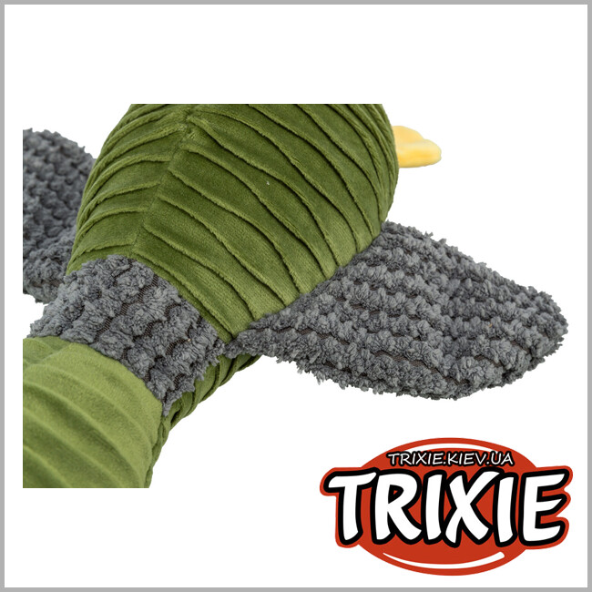 ТРИКСИ Украина - Игрушка "Утка" для животных Trixie 36097 (переработанный плюш), 40см