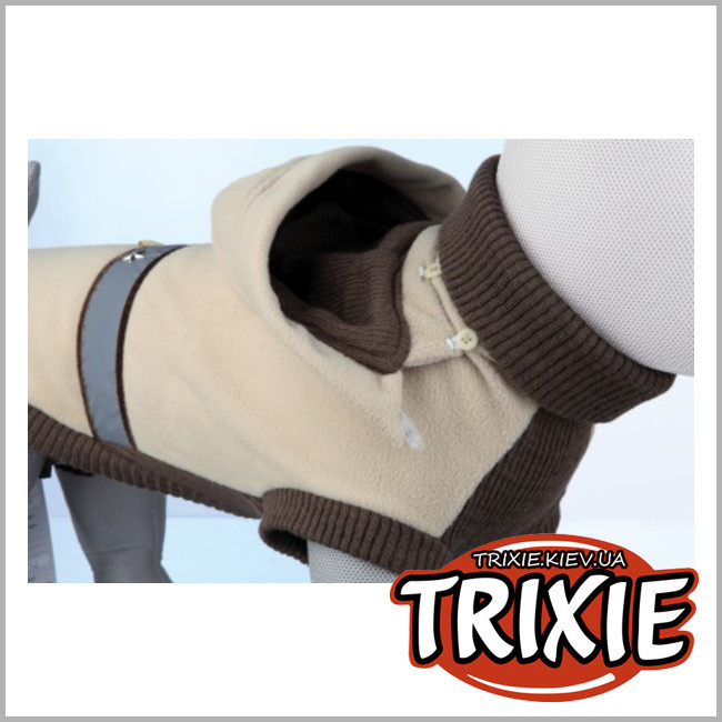 ТРИКСИ Украина - Попона зимняя с капюшоном для собак TRIXIE - Pompei (Размер: 50см)