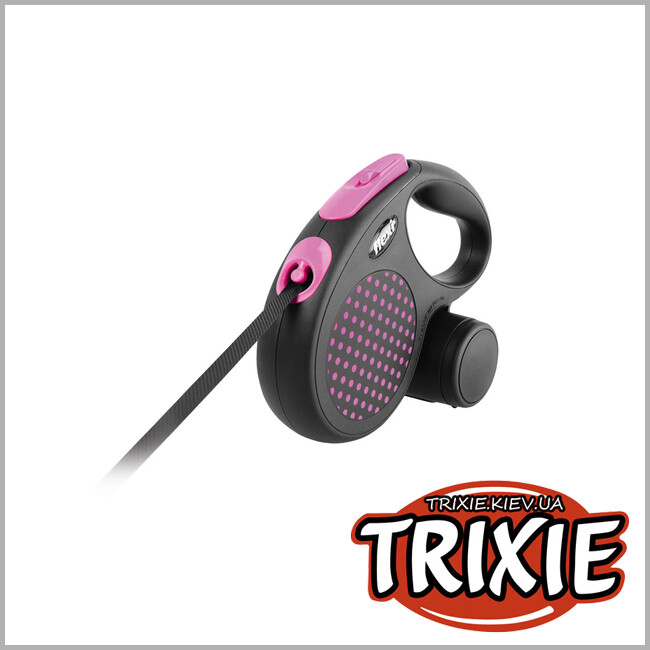 ТРИКСИ Украина - Бокс c мусорными пакетами для рулетки Flexi TRIXIE VARIO Multibox (7*5см, серый)