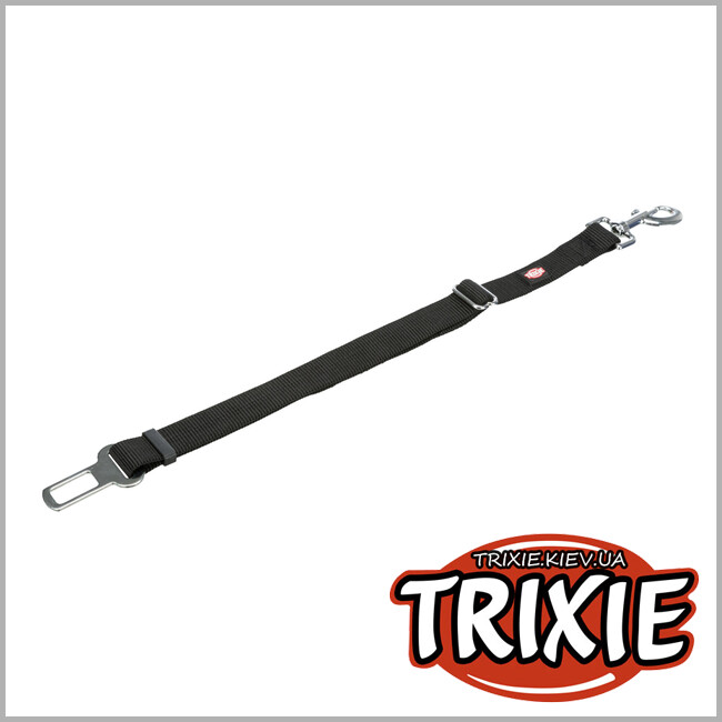 ТРИКСИ Украина - Авто ремень безопасности Trixie 1289 для животных, S-M: 45-70/25мм, черный