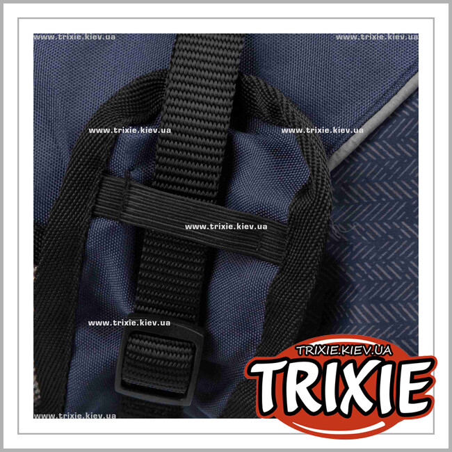 ТРИКСИ Украина - Попона TRIXIE - Duo со шлейкой (S:35см, синяя)