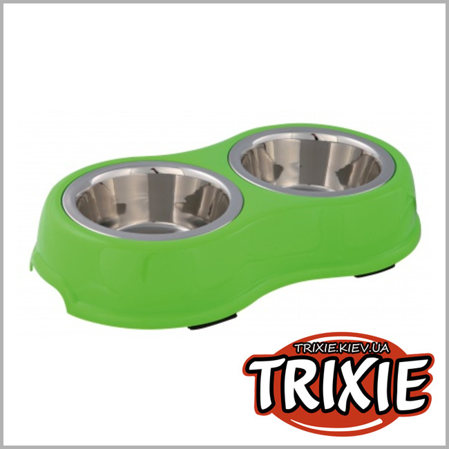 ТРИКСИ Украина - Миска для кошки TRIXIE (Размер: 2х0,45л/12см)