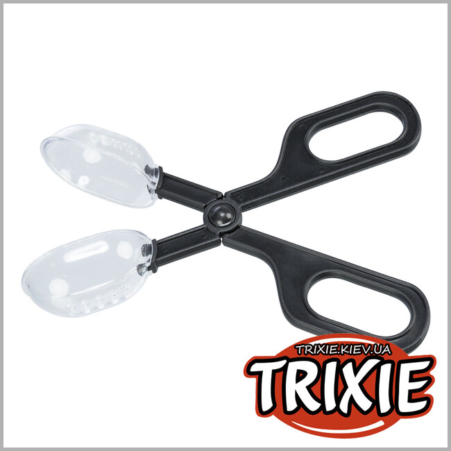 ТРИКСИ Украина - Ножницы Trixie 76229 для кормления рептилий (пластик), 18см