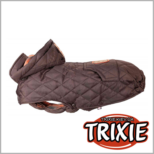 ТРИКСИ Украина - Попона для собак TRIXIE - Cervino (XS: 33 cм, коричневый)