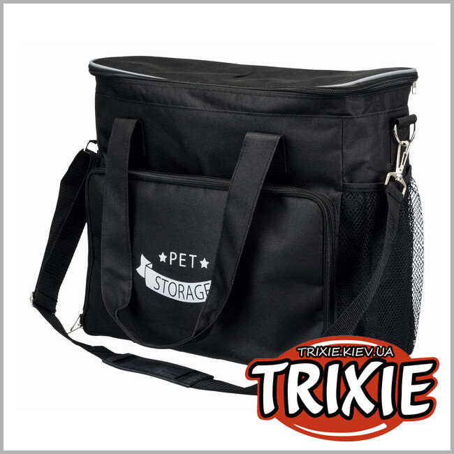 ТРИКСИ Украина - Сумка для аксессуаров TRIXIE (полиэстер, 38 × 35 × 17 cм, чёрный)