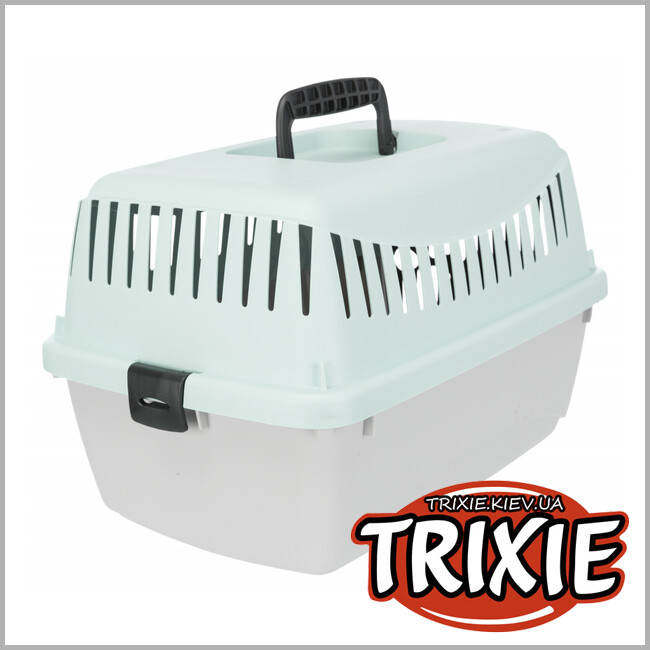 ТРИКСИ Украина - Переноска Junior-TRIXIE (XS: 26х25х39см, серый/мятный)