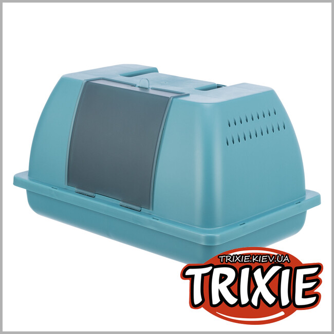 ТРИКСИ Украина - Переноска для птиц/мелких животных Trixie 59052 (пластик), 31.5х17х20.5см, синий
