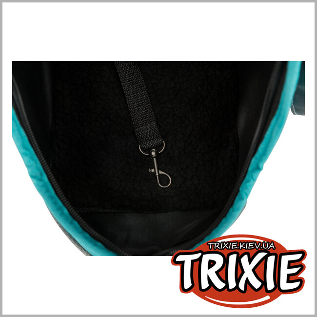 ТРИКСИ Украина - Сумка переноска Trixie Alea Carrier (бирюзово серая 16*20*30 cm )