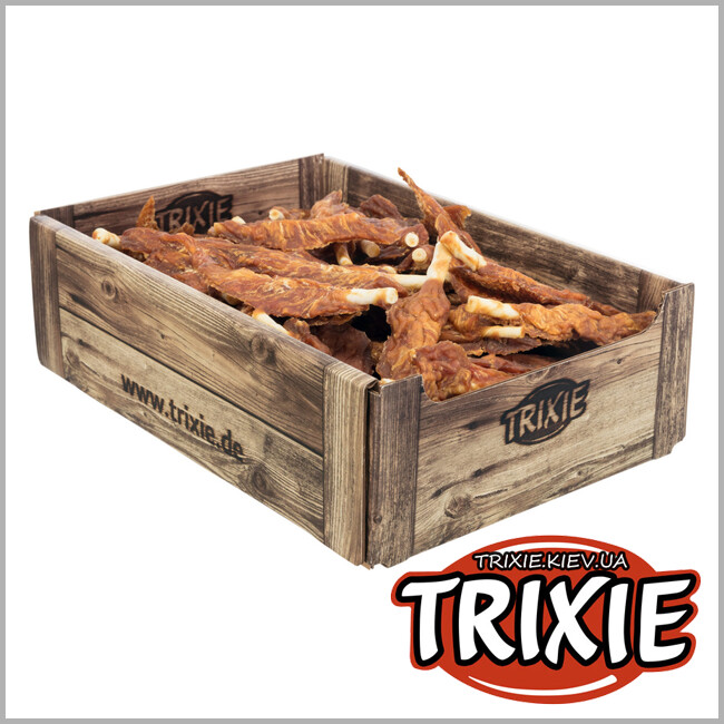 ТРИКСИ Украина - Лакомство TRIXIE-Chicken Flags для собак куриная грудка (5шт)