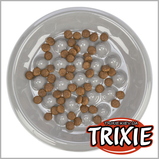 ТРИКСИ Украина - Керамическая миска для медленного кормления Trixie Slow Feeding Ceramic Bowl (керамика 0.25L / 18см)
