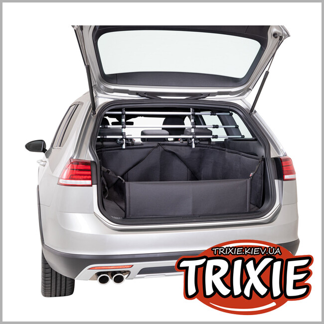 ТРИКСИ Украина - Защитный чехол от животных Trixie 1314 для автомобильного багажника черный полиэстер 164х125 см