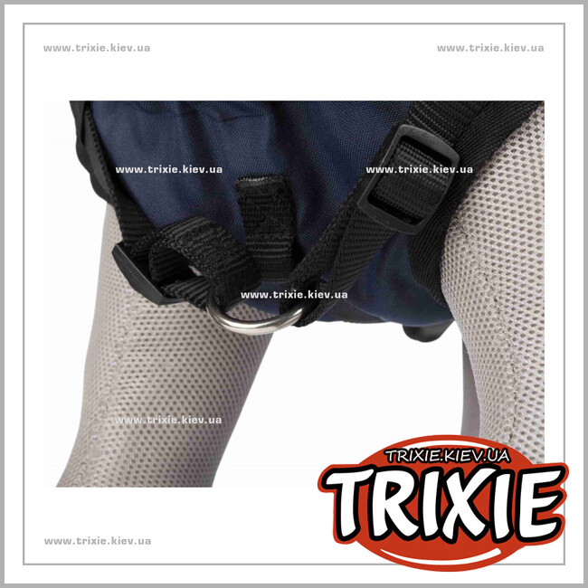 ТРИКСИ Украина - Попона TRIXIE - Duo со шлейкой (S:35см, синяя)