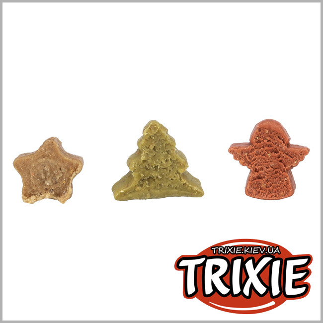 ТРИКСИ Украина - Лакомство для собак Trixie 92661 Новогодние фигурки 500 г