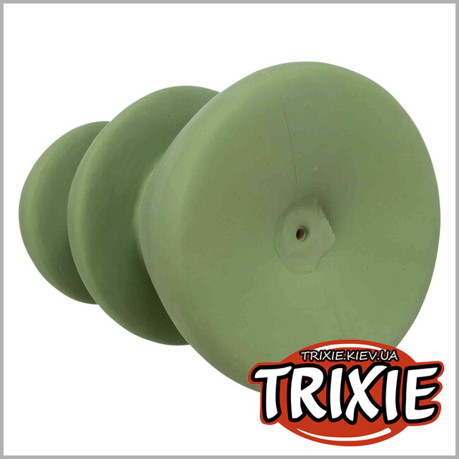 ТРИКСИ Украина - Игрушка "Новогодняя елка" для собак Trixie 92569 со звуком латекс 12 см