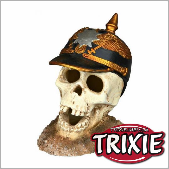 ТРИКСИ Украина - Грот для рыбок TRIXIE - Череп в шлеме