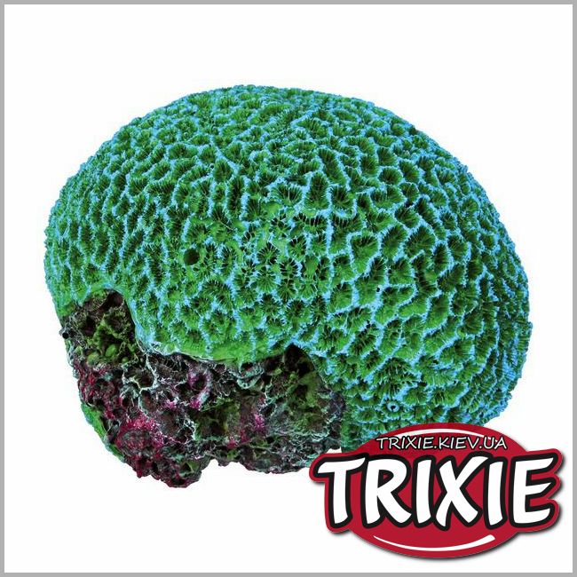 ТРИКСИ Украина - Коралл для рыбок TRIXIE (Размер: 14см, Цвет: зеленый)