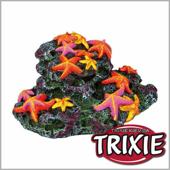 ТРИКСИ Украина - Грот для рыбок TRIXIE - Скала с морскими звездами