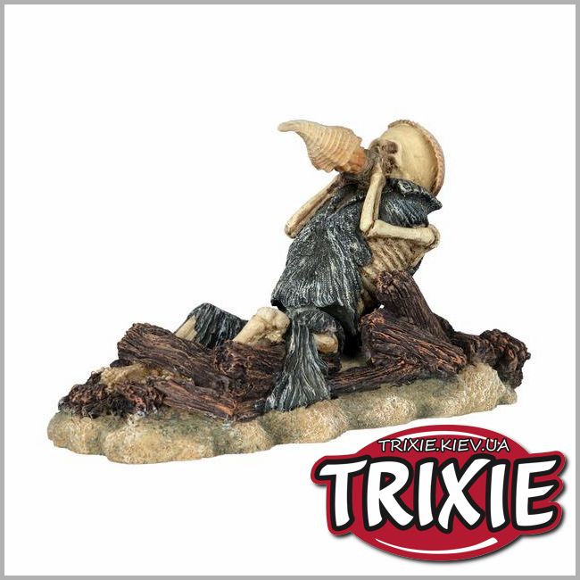 ТРИКСИ Украина - Грот для рыбок TRIXIE - Скелет с морской раковиной