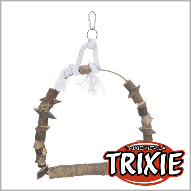 ТРИКСИ Украина - Качели для птиц TRIXIE - деревянные