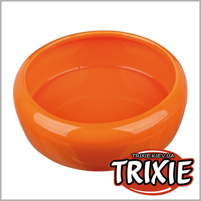 ТРИКСИ Украина - Керамическая миска для грызунов TRIXIE (Размер: 400мл/13см)
