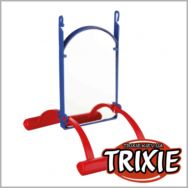 ТРИКСИ Украина - Зеркало для попугая TRIXIE (15 × 10 × 14 см)