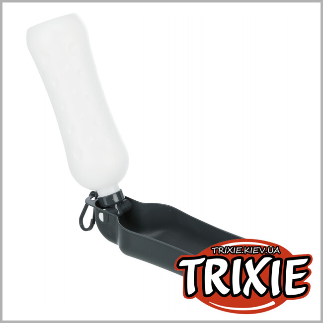 ТРИКСИ Украина - Поилка раскладная дорожная с миской Trixie Bottle with Bowl (Обьем: 700 мл)