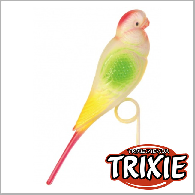 ТРИКСИ Украина - Попугайчик с грузом для жёрдочки TRIXIE (Размер: 15см)