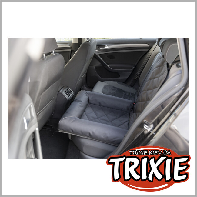 ТРИКСИ Украина - Лежак на сиденье авто, Trixie 13205 61х10х50см, черный