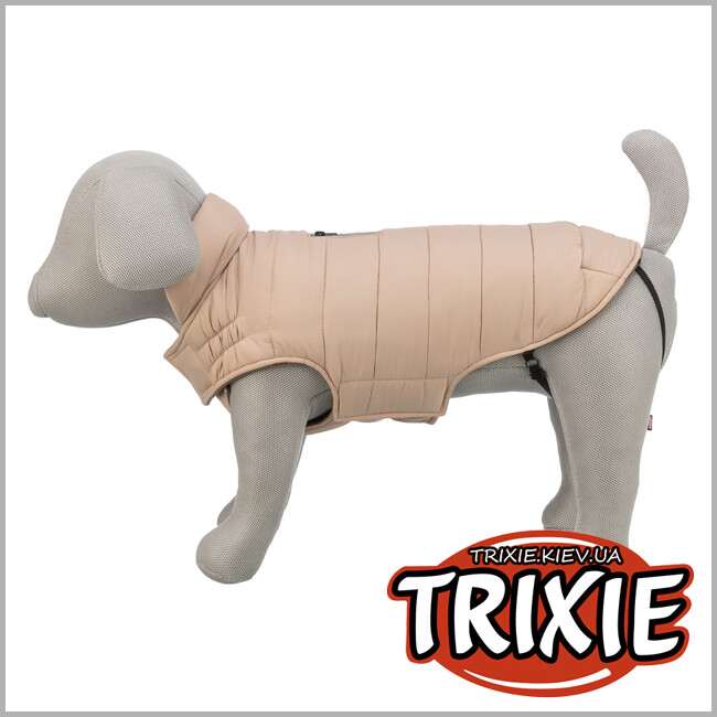 ТРИКСИ Украина - Попона зимняя для собак Trixie 680360 "Lesmon", ХХS: 18см, пудровый