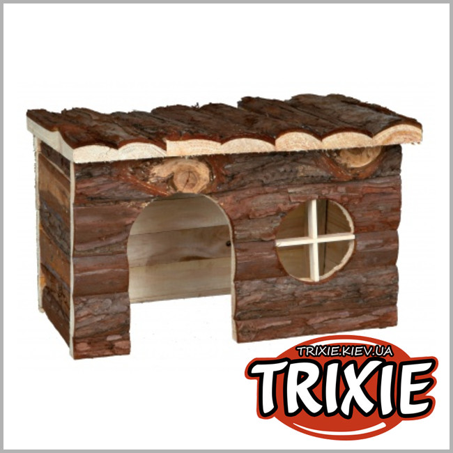 ТРІКСІ Україна - Будиночок для гризунів TRIXIE - Jerrik (Розмір: 28х18х16см)