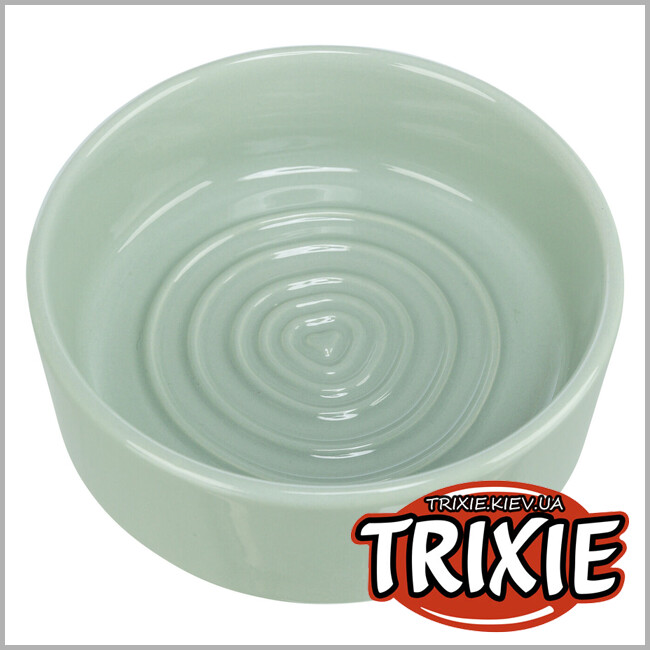 ТРИКСИ Украина - Миска для собак TRIXIE Fresh Fruits (Размер: 0,3л/12см, зеленая)
