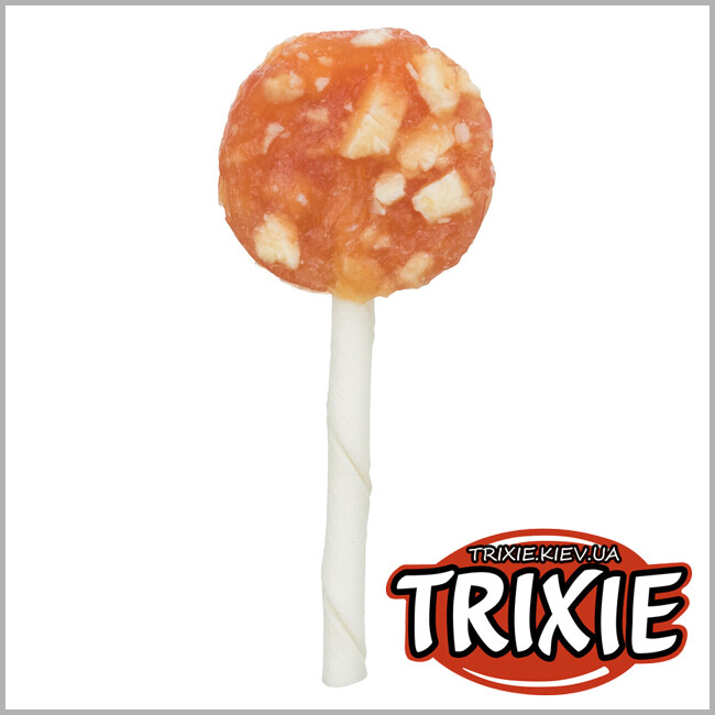 ТРИКСИ Украина - Курино-творожный леденец Trixie 315432, 10см/20гр(50шт/уп)