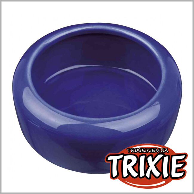 ТРИКСИ Украина - Керамическая миска для грызунов TRIXIE (Размер: 200мл/10см)