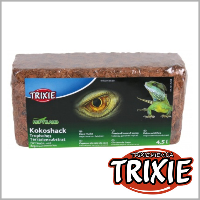 ТРИКСИ Украина - Кокосовая шелуха для террариума Trixie Coco Husks (4500 mL)