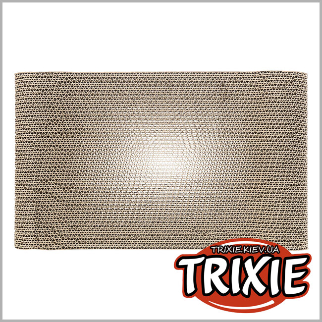 ТРИКСИ Украина - Царапка для кошек Trixie 48000 с кошачьей мятой картонная синяя 41х7х24 см
