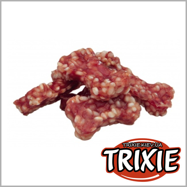 ТРИКСИ Украина - Косточки для собак TRIXIE -Rice Duck Bones (утка/рис 80g)