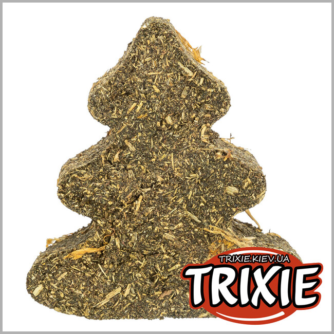 ТРИКСИ Украина - Новогодняя елка Trixie 92782 с морковью/цветами, 90 г