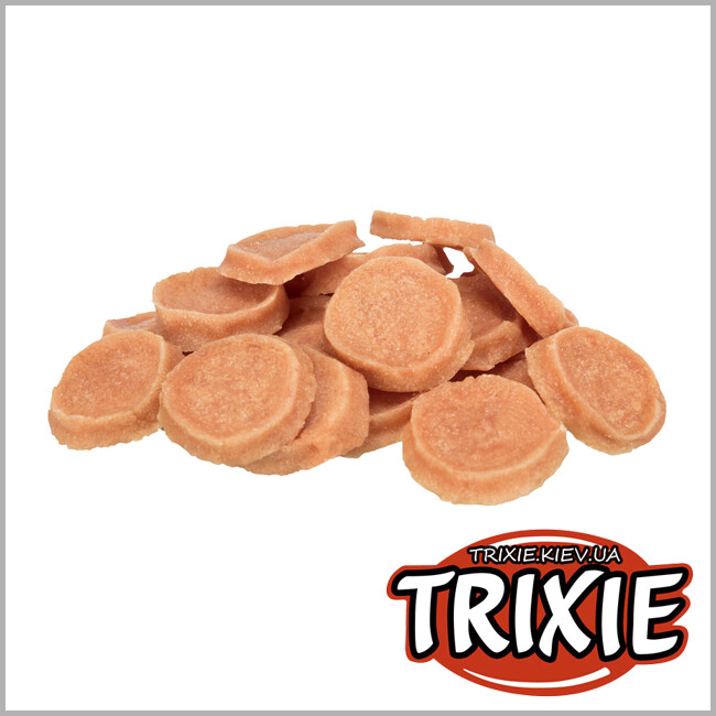 ТРИКСИ Украина - Лакомство для собак Trixie 31531 PREMIO ChickenCoins курица 100г