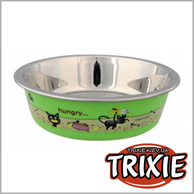 ТРИКСИ Украина - Миска для кошки TRIXIE (0.25 л/12 см)