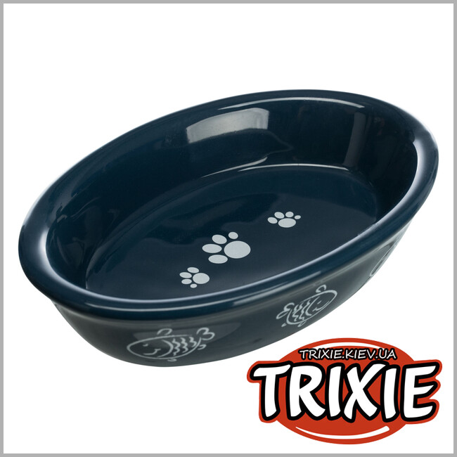 ТРИКСИ Украина - Миска для кошки Trixie Ceramic Bowl (10*15cm / 0.2L)