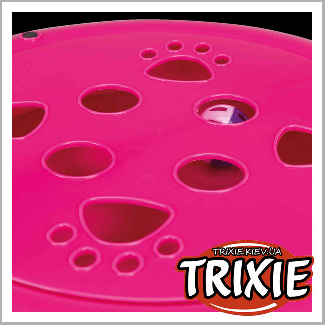 ТРИКСИ Украина - Игрушка для кота TRIXIE Scratch & Catch с драпаком (35х7 см, розовый)