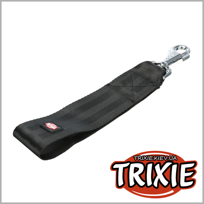 ТРИКСИ Украина - Универсальный авто ремень Trixie 12773 безопасности для животных, 30см/45мм, черный