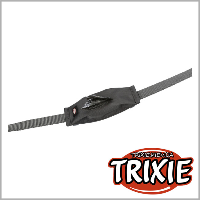 ТРИКСИ Украина - Диспенсер для пакетов на поводок Trixie Bag Dispenser( нейлон + 20 пакетов )