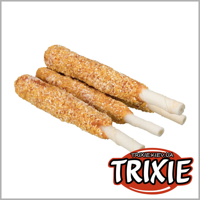 ТРИКСИ Украина - Лакомство для собак Trixie 31749 Corn Dogs утка 100г