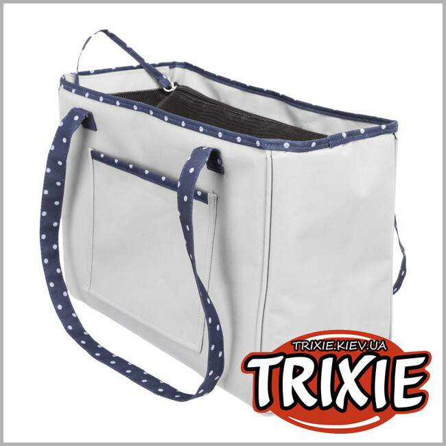 ТРИКСИ Украина - Сумка переноска TRIXIE Bonny (20*29*40см синий/серый)