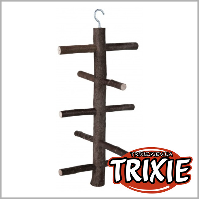 ТРИКСИ Украина - Лестница для птиц TRIXIE - Natural Living (Размер: 25см)