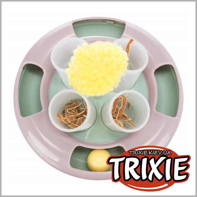 ТРІКСІ Україна - Іграшка-годівниця для кошеня Snack & Play-TRIXIE (18см)
