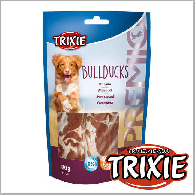 ТРИКСИ Украина - Лакомство для собак TRIXIE PREMIO Bullducks ( утка 80гр)