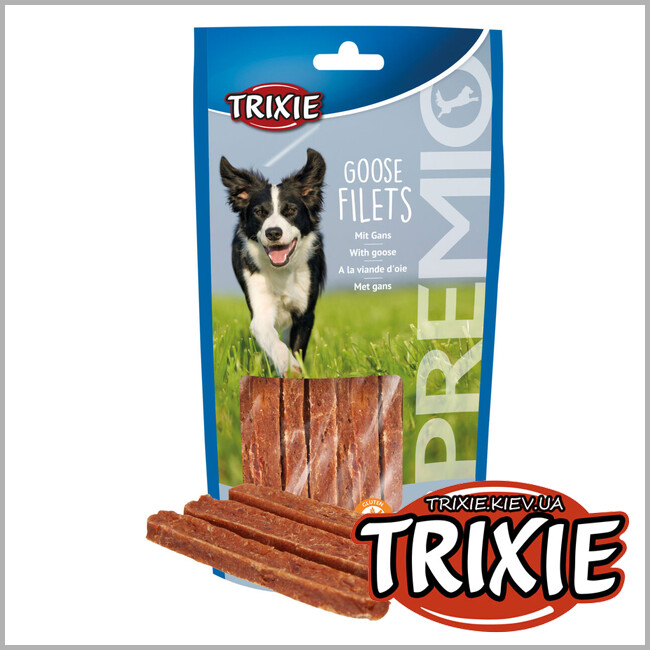 ТРИКСИ Украина - Лакомство для собак Trixie 31809 PREMIO Goose Filets с гусем 65г