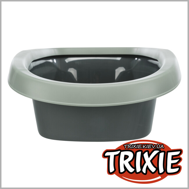 ТРИКСИ Украина - Be Eco туалет Trixie Carlo (38*17*58см антрацит/серо-зеленый)